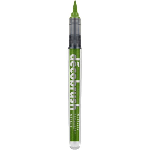 Pincel Karin DecoBrush Metallic Light Green - 2.4mL