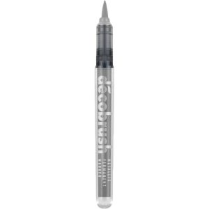 Pincel Karin DecoBrush Metallic Silver - 2.4mL