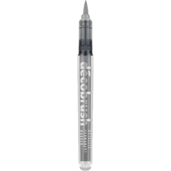 Pincel Karin DecoBrush Metallic Silver - 2.4mL