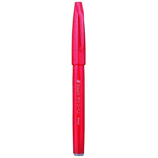 Pincel Pentel Touch SES15C-B - Vermelho