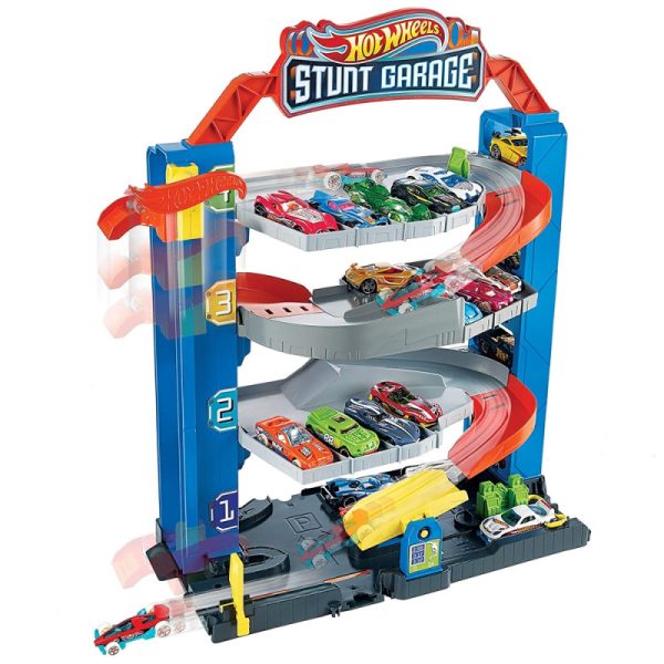 Pista Hot Wheels City Stunt Garage Mattel - GNL70