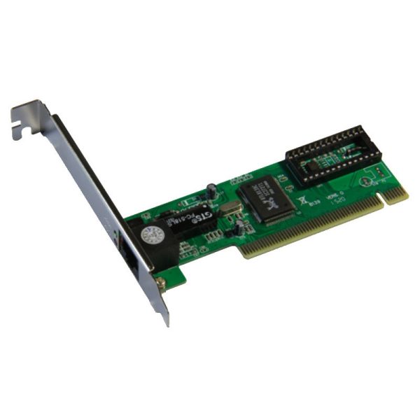 Placa de Rede Encore Ultimate PCI Ethernet Rápida 10/100 Plateado
