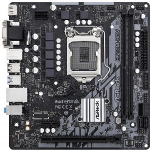 Placa Mãe ASRock H510M-HDV R2.0 LGA1200/2xDDR4/PCI-E/HDMI/DVI-D/VGA