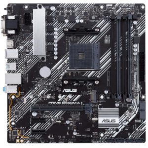 Placa Mãe ASUS Prime B450M-AII AM4/4xDDR4/PCI-E/VGA/DVI-D/HDMI/SATA