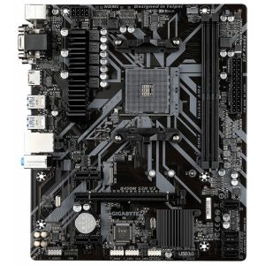 Placa Mãe Gigabyte B450M S2H V2 AM4/2xDDR4/PCI-E/HDMI/DVI-D/USB/SATA