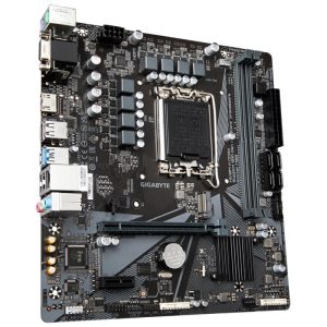 Placa Mãe Gigabyte H610M H DDR4 LGA1700/2xDDR4/PCI-E/M.2/HDMI/VGA