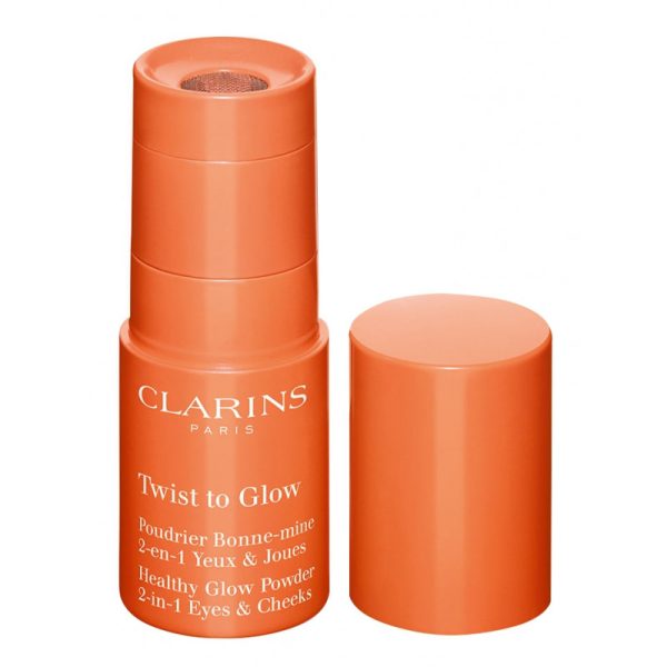 Pó Iluminador Clarins Twist to Glow 03 Mandarin Gleam - 1.3g