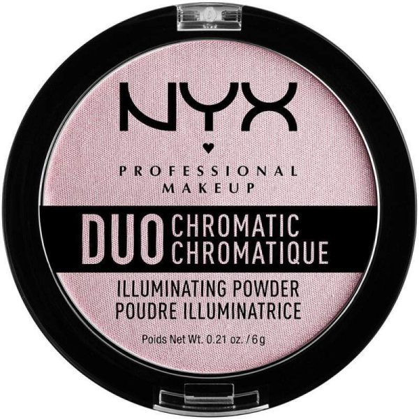 Pó Iluminador NYX Duo Chromatic DCIP02 Lavender Steel