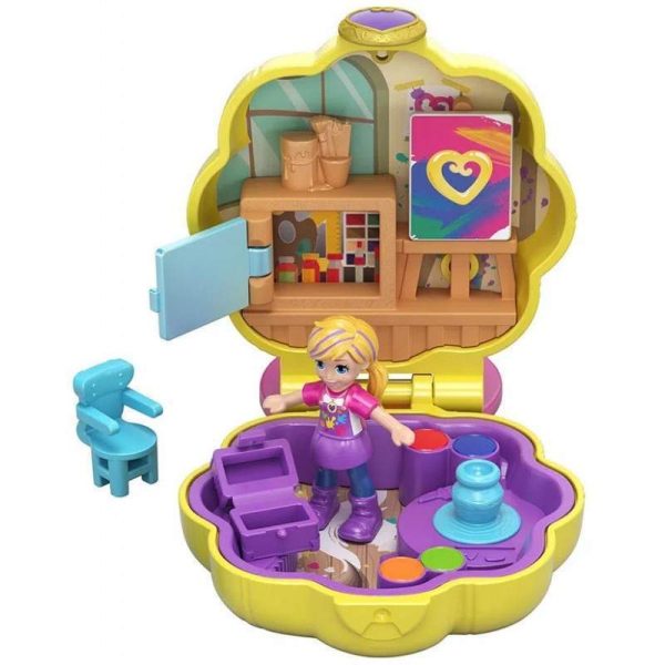 Polly Pocket Mattel Loja de Pintura Micro - FRY29