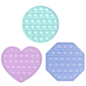 Pop It Fidget Brinquedos de Anti-stress Sensorial Neon (Vendido por Unidade)