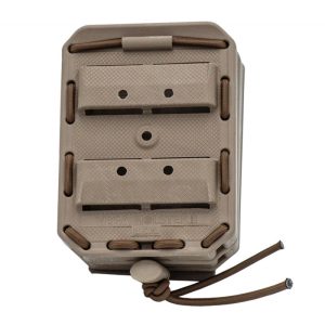 Porta Carregador Duplo de Fuzil 5.56 Vega Holster 8BL04 - Tan