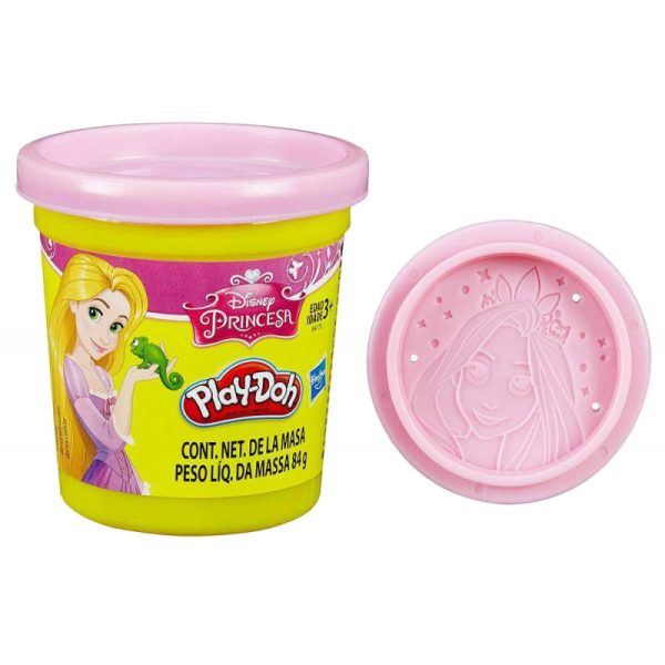 Pote de Massa Play-Doh  Princesas Disney Rapunzel Hasbro B7994