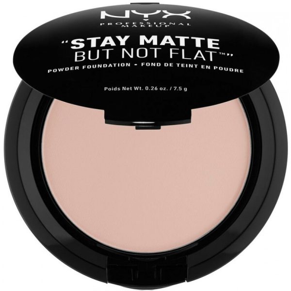 Powder NYX Stay Matte But Not Flat SMP02 Nude - 7.5g