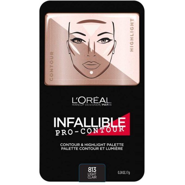 Power L'Oréal Infallible Pro-Contour 813 Light Clair - 7g