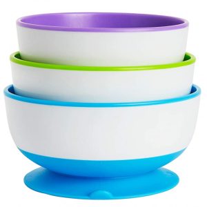 Prato Infantil Munchkin Stay Put 27198 (3 Peças)