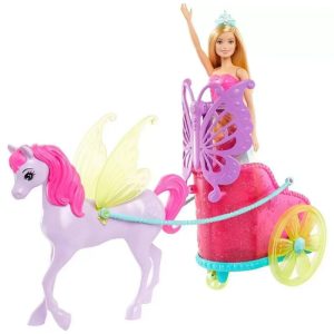 Princesa com Carruagem da Barbie Dreamtopia - GJK53