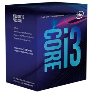 Processador Intel Core i3 LGA1151 I3-9100F 3.6GHz 6MB Cache (com Cooler)