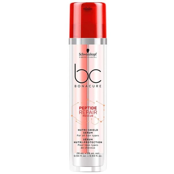 Protetor para Cabelo Schwarzkopf BC Peptide Repair Rescue Nutri Shield (2 x 28mL)