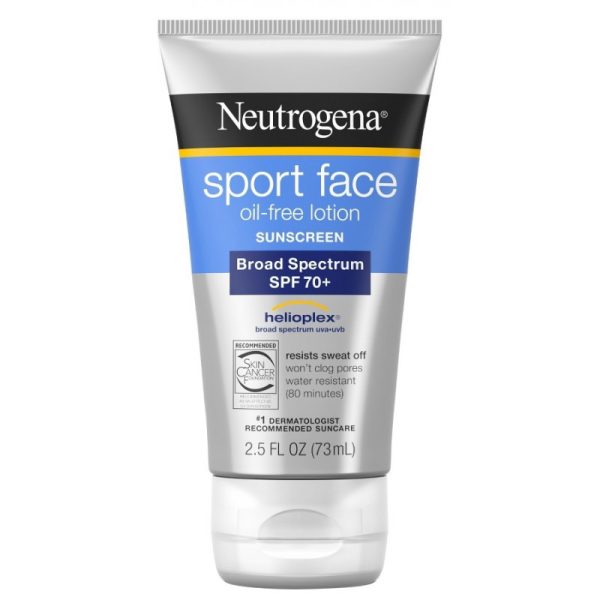 Protetor Solar Neutrogena Sport Face SPF 70 - 73mL