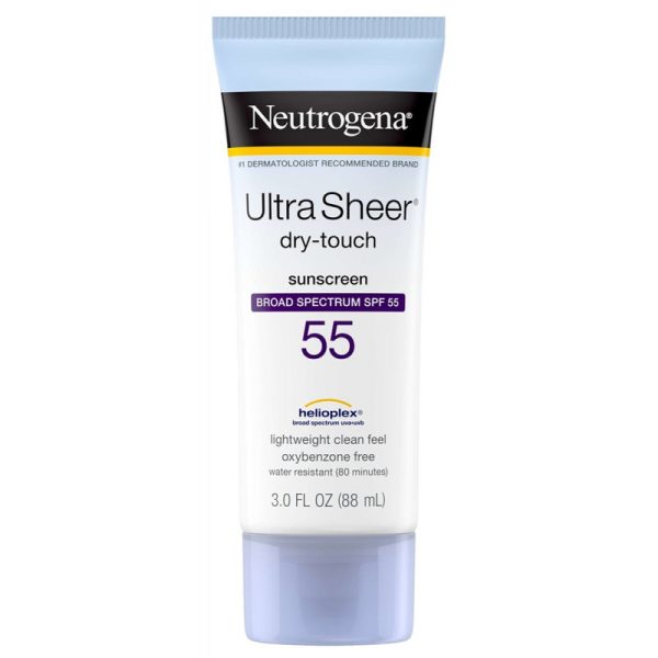 Protetor Solar Neutrogena Ultra Sheer Dry-Touch Sunscreen SPF55+ (88mL)