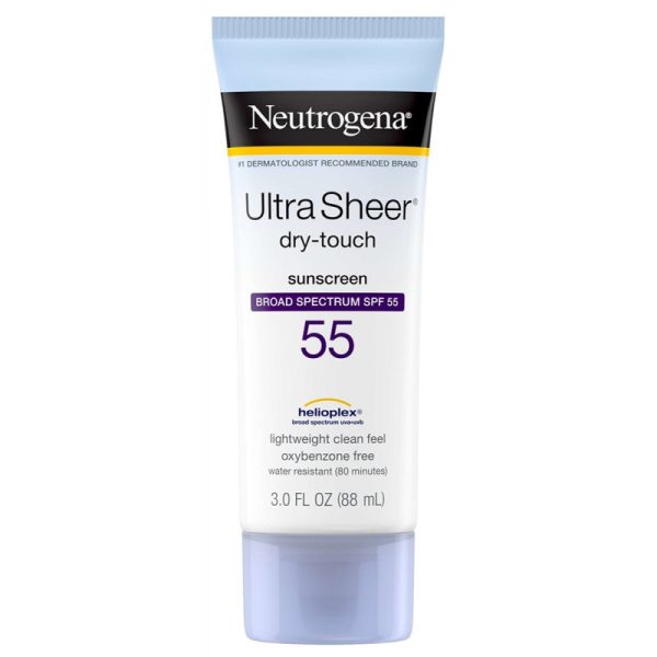 Protetor Solar Neutrogena Ultra Sheer Dry-Touch Sunscreen SPF55+ (88mL)