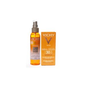 Protetor Solar Vichy Spray Capital Soleil Kit + Acabado Seco SPF20 - 150ml