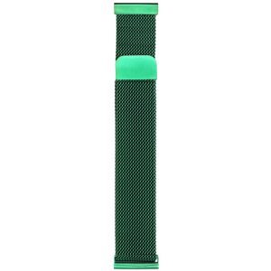 Pulseira Metal para Xiaomi Pace/Stratos/GTR/ 22mm Milanese Magnetica Verde