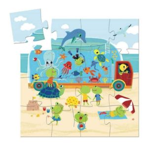 Quebra-cabeça Aquario Djeco (16 Peças) DJ07266