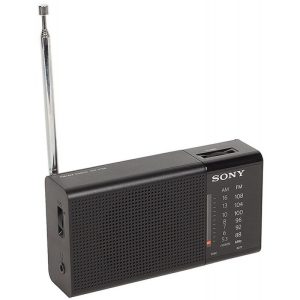 Rádio Portátil Sony ICF-P36 AM/FM Preto