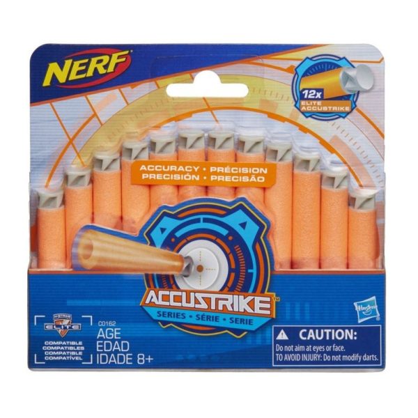 Refil Lançador de Dardos Hasbro Nerf N-strike Accustrike - C0162