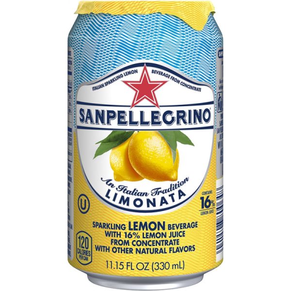 Refrigerante San Pellegrino Limão 330mL