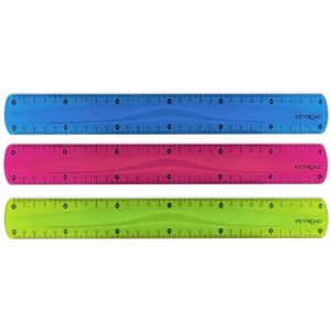 Régua Super Flexível Keyroad KR970584 - 30cm Verde (Diverso)