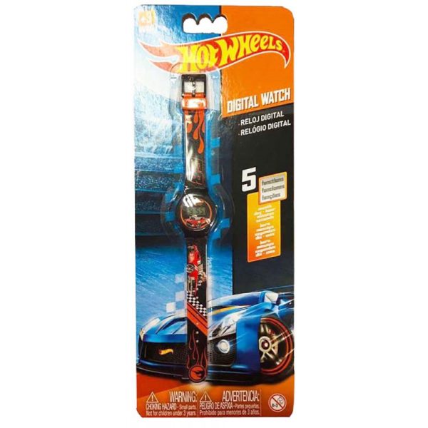 Relógio Digital Hotwheels Boing Toys HWRJ6