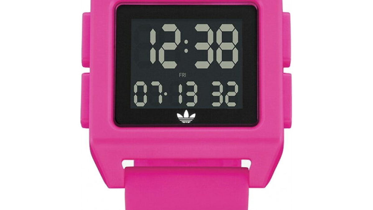 relogio feminino digital adidas