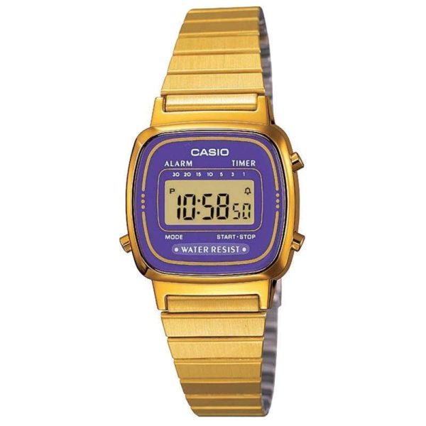 Relógio Feminino Casio Digital LA670WGA-6DF