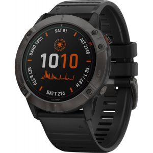 Relógio GPS Garmin Fênix 6X Pro Solar 010-02157-20 - Preto