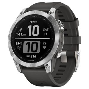 Relógio GPS Garmin Fenix 7 010-02540-01 Silver/Graphite