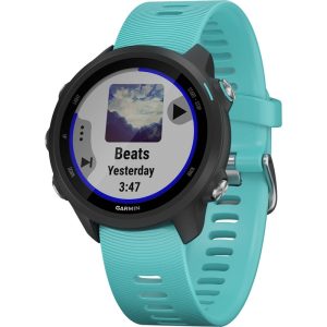 Relógio GPS Garmin Forerunner 245 Music 010-02120-22 - Aqua