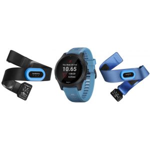 Relógio GPS Garmin Forerunner 945 Bundle + HRM-Tri/HRM-Swim