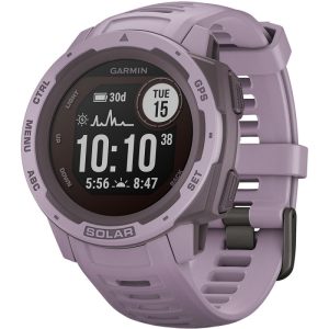 Relógio GPS Garmin Instinct Solar Rugged 010-02293-12 - Orquídea