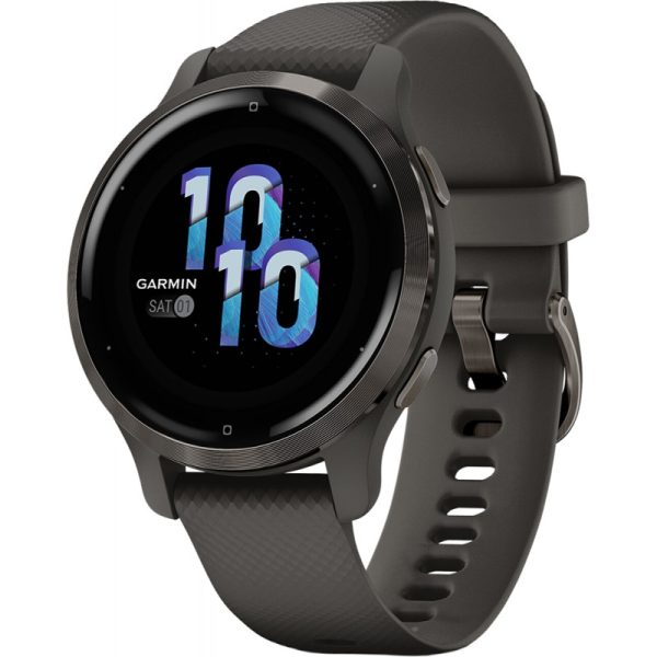 Relógio GPS Garmin Venu 2S 010-02429-00 Preto/Grafite