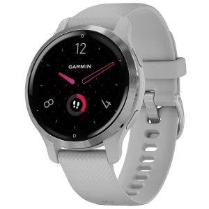 Relógio GPS Garmin Venu 2S 010-02429-02 Prata/Cinza Nevua