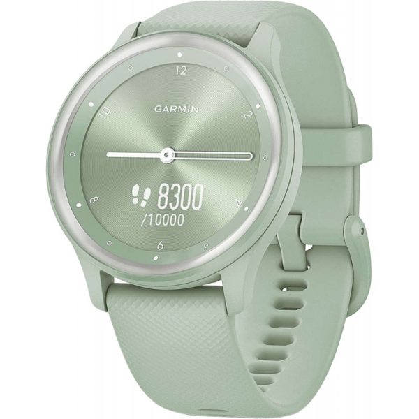 Relógio GPS Garmin Vívomove Sport 010-02566-03 Verde Menta
