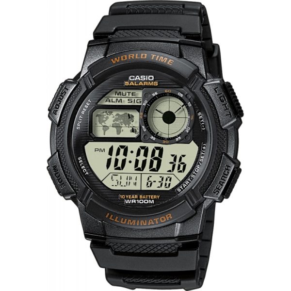 Relógio Masculino Casio Digital AE-1000W-1AVDF
