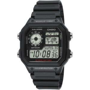 Relógio Masculino Casio Digital AE-1200WH-1AVDF
