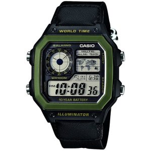 Relógio Masculino Casio Digital AE-1200WHB-1BVDF
