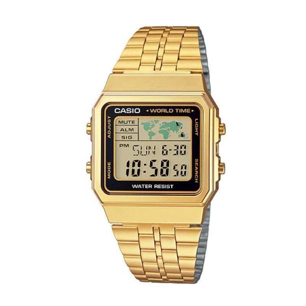 Relógio Masculino Casio World Time Digital A500WGA-1DF