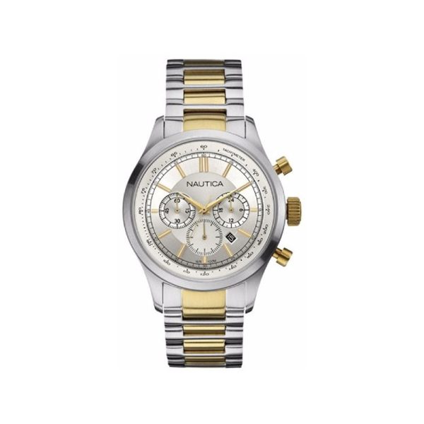 Relógio Masculino Nautica Chronograph Analógico A22618G-1