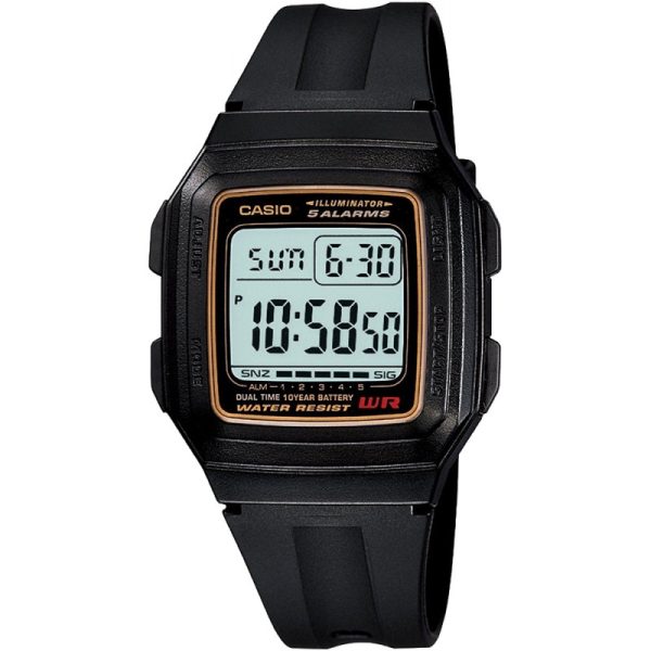 Relógio Unissex Casio Digital F-201WA-9ADF