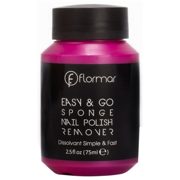 Removedor de Esmalte Flormar Sponge Easy & Go 75mL